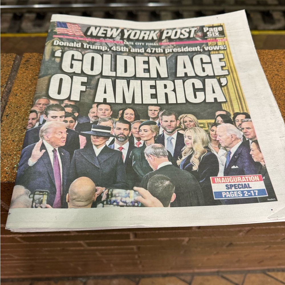 New York post Trump 47 limited edition